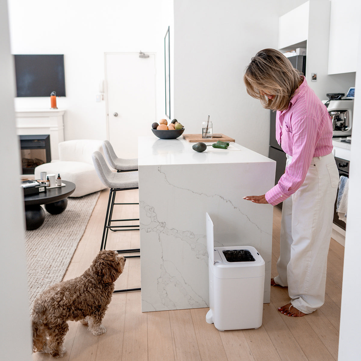 Numi B1 Smart Bin Styled Kitchen